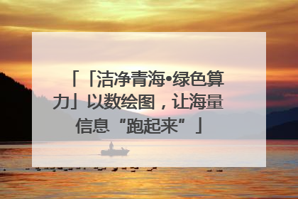「洁净青海•绿色算力」以数绘图，让海量信息“跑起来”
