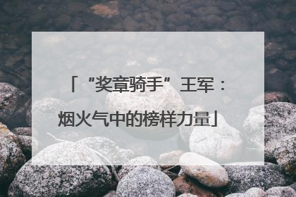 “奖章骑手”王军：烟火气中的榜样力量