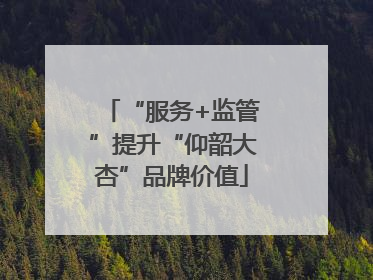 “服务+监管”提升“仰韶大杏”品牌价值