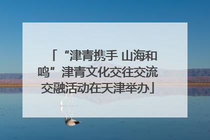 “津青携手 山海和鸣”津青文化交往交流交融活动在天津举办