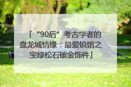 “90后”考古学者的盘龙城情缘：最爱镇馆之宝绿松石镶金饰件