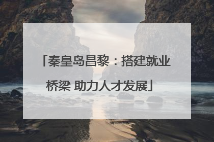 秦皇岛昌黎：搭建就业桥梁 助力人才发展
