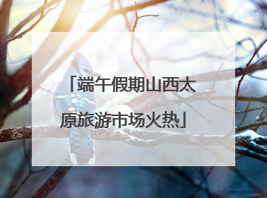 端午假期山西太原旅游市场火热