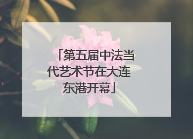 第五届中法当代艺术节在大连东港开幕