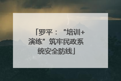 罗平：“培训+演练”筑牢民政系统安全防线