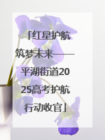 红星护航 筑梦未来——平湖街道2025高考护航行动收官