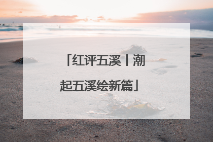 红评五溪丨潮起五溪绘新篇