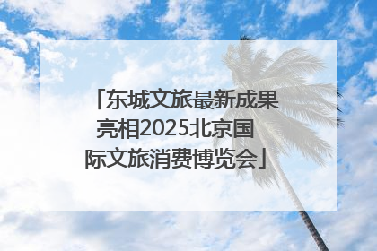 东城文旅最新成果亮相2025北京国际文旅消费博览会