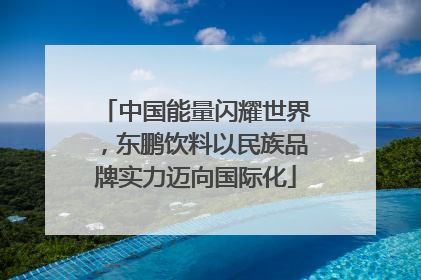 中国能量闪耀世界，东鹏饮料以民族品牌实力迈向国际化