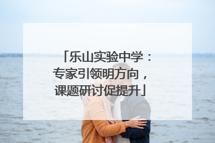 乐山实验中学：专家引领明方向，课题研讨促提升