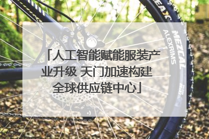 人工智能赋能服装产业升级 天门加速构建全球供应链中心