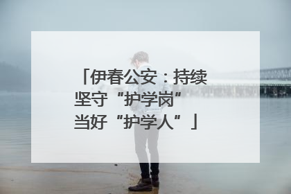 伊春公安：持续坚守“护学岗” 当好“护学人”
