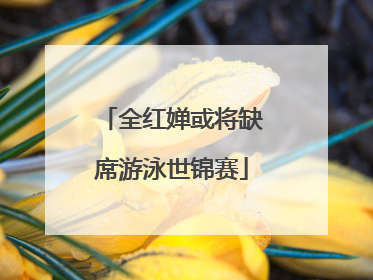 全红婵或将缺席游泳世锦赛