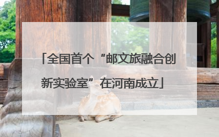 全国首个“邮文旅融合创新实验室”在河南成立