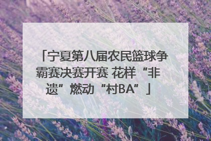 宁夏第八届农民篮球争霸赛决赛开赛 花样“非遗”燃动“村BA”
