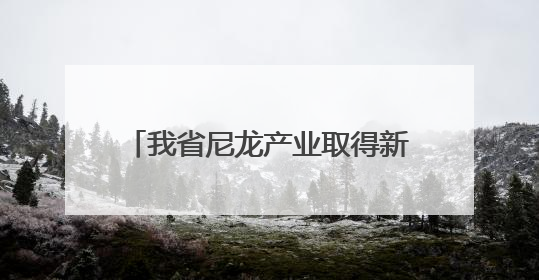 我省尼龙产业取得新突破！平煤神马实现关键原材料进口替代