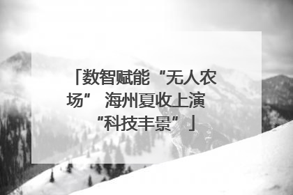 数智赋能“无人农场” 海州夏收上演“科技丰景”