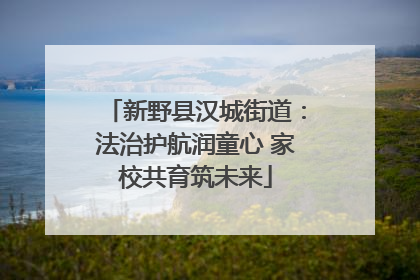 新野县汉城街道：法治护航润童心 家校共育筑未来