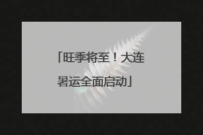 旺季将至！大连暑运全面启动