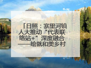 日照：寨里河镇人大推动“代表联络站+”深度融合——绘就和美乡村幸福画卷
