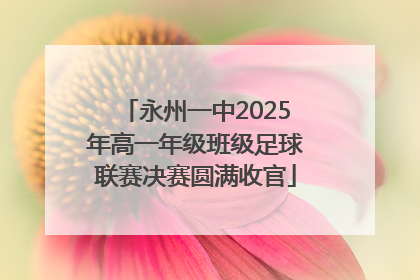 永州一中2025年高一年级班级足球联赛决赛圆满收官