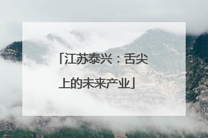 江苏泰兴：舌尖上的未来产业
