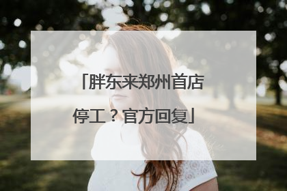 胖东来郑州首店停工？官方回复