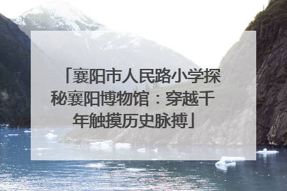 襄阳市人民路小学探秘襄阳博物馆：穿越千年触摸历史脉搏