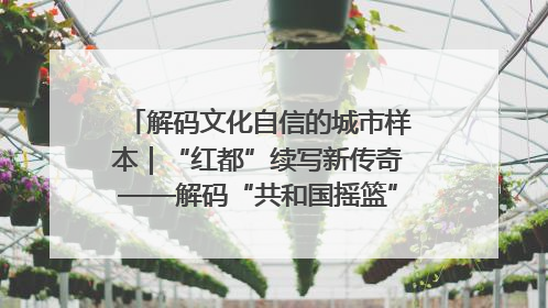 解码文化自信的城市样本｜“红都”续写新传奇——解码“共和国摇篮”瑞金的文化自信样本