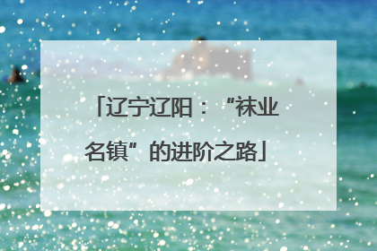 辽宁辽阳：“袜业名镇”的进阶之路