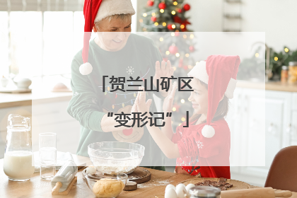 贺兰山矿区“变形记”