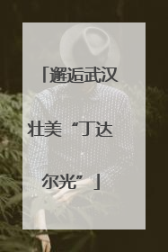 邂逅武汉壮美“丁达尔光”