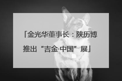 金光华董事长：陕历博推出“吉金·中国”展