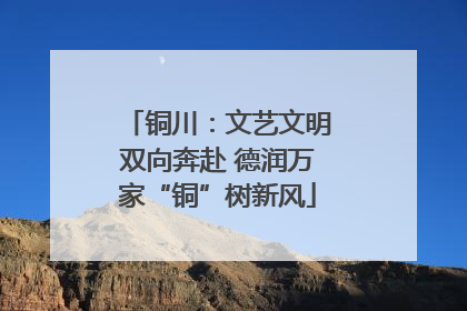 铜川：文艺文明双向奔赴 德润万家“铜”树新风