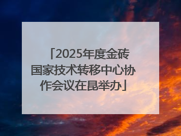 2025年度金砖国家技术转移中心协作会议在昆举办