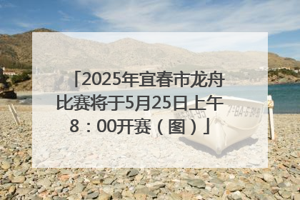 2025年宜春市龙舟比赛将于5月25日上午8：00开赛（图）